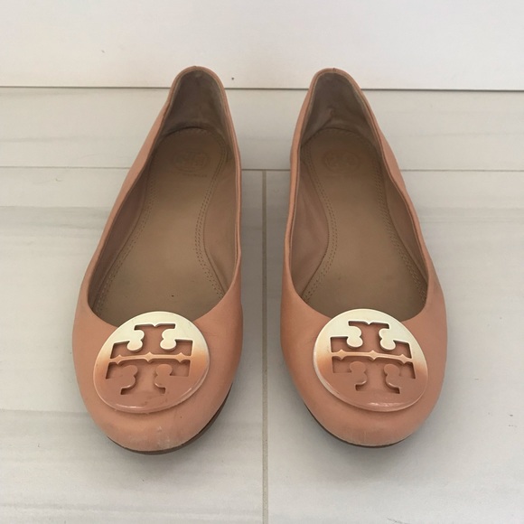 Tory Burch Beige Neutral Flats, size - Picture 2 of 11